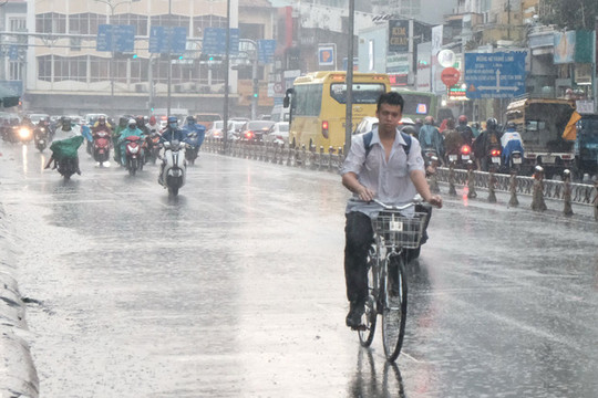 Nam Trung Bộ, Tây Nguyên và Nam Bộ cần đề phòng mưa lớn gây hại