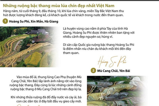 [Infographics] Mùa thu vàng tuyệt đẹp trên vùng rẻo cao Lào Cai