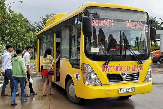 Chính thức vận hành xe buýt sử dụng năng lượng sạch, thân thiện với môi trường