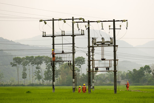Nhiều tỉnh, thành phố có tỉ lệ 100% đạt chuẩn nông thôn mới về điện