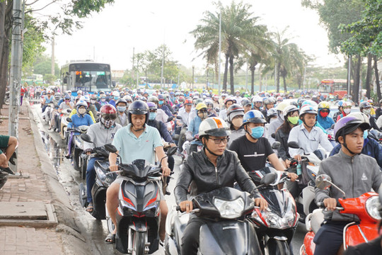 TP. Hồ Chí Minh: Lên kế hoạch kiểm soát khí thải xe máy