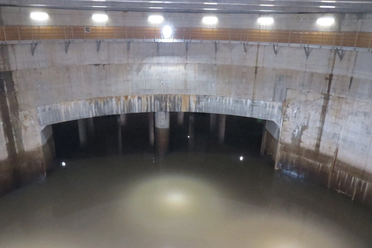 Kênh xả nước ngầm nằm sâu dưới lòng đất Tokyo, lớn nhất thế giới