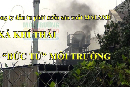 TP.Hồ Chí Minh: Công ty Mai Anh xả thải “bức tử môi” trường