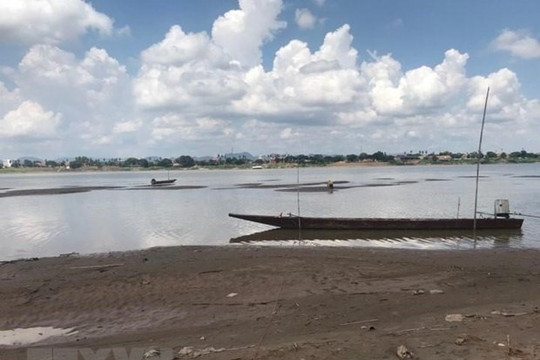 Thái Lan: Nước sông Mekong chỉ đo được ở mức 1,5m