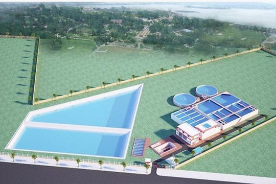 Gia Bình (Bắc Ninh): Đầu tư trạm xử lý nước thải gần 50 tỷ đồng