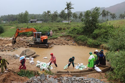 Bình Định: Bão số 6 gây thiệt hại gần 11 tỷ đồng