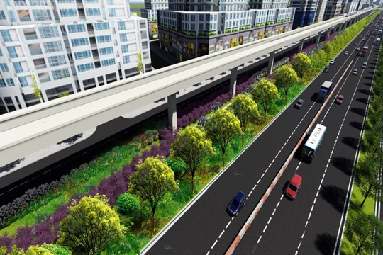 TP.HCM: Tuyến metro số 1 sẽ được phủ xanh