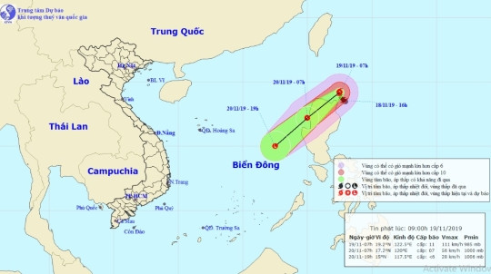 Công điện khẩn cấp ứng phó với cơn bão Kalmaegi và gió mùa Đông Bắc