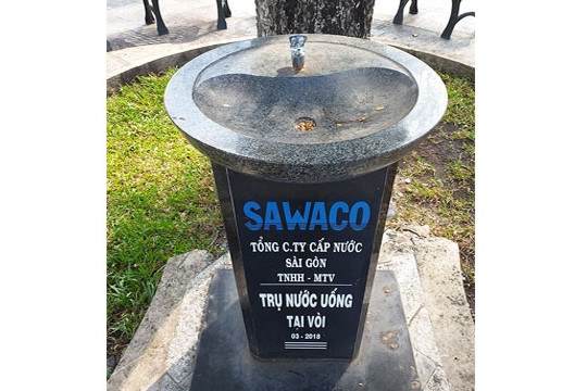 TP. Hồ Chí Minh: Trụ nước uống công cộng để… làm cảnh!