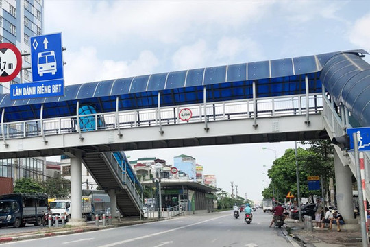 Hà Nội:  Chuẩn bị xây dựng 10 cầu vượt cho người đi bộ