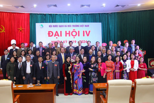 Danh sách ban Lãnh đạo và Ban chấp hành Hội Nước sạch và Môi trường Việt Nam nhiệm kỳ IV (2019-2024)