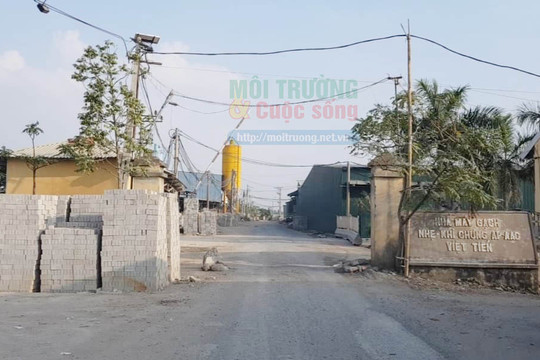 Hưng Yên: HTX Việt Tiến hoạt động gây ô nhiễm môi trường