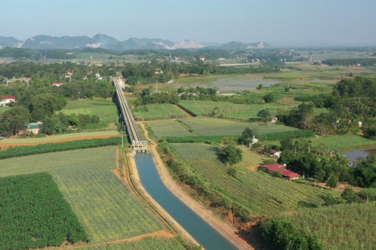 Thanh Hóa: Hoàn thiện hệ thống tưới sông Chu, sông Mã