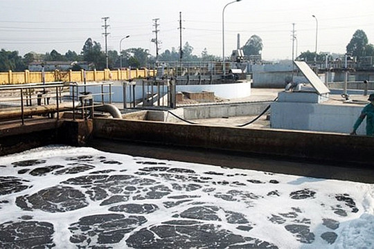 Xử lý nước thải tập trung tại các khu công nghiệp đạt thấp