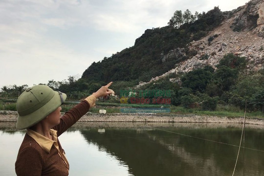 Đông Triều (Quảng Ninh): Người dân “tố” mỏ đá Ngọc Thắng nổ mìn gây ô nhiễm môi trường