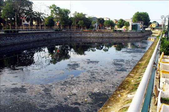 Nghệ An: Ô nhiễm nghiêm trọng tại kênh hào thành cổ Vinh