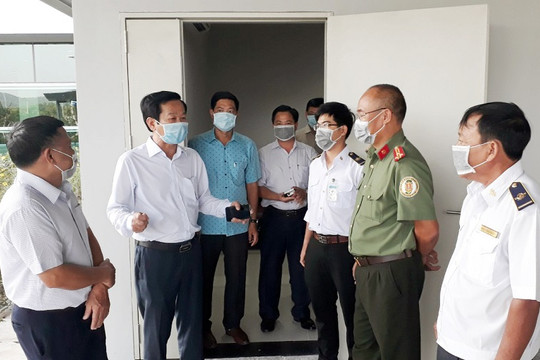 Kiên Giang: Lãnh đạo tỉnh kiểm tra công tác phòng, chống virus corona tại huyện đảo Phú Quốc