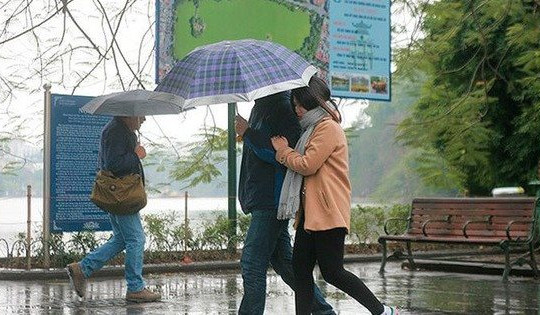Dự báo thời tiết ngày 5/2: Hà Nội tiếp tục mưa, trời rét 12 độ