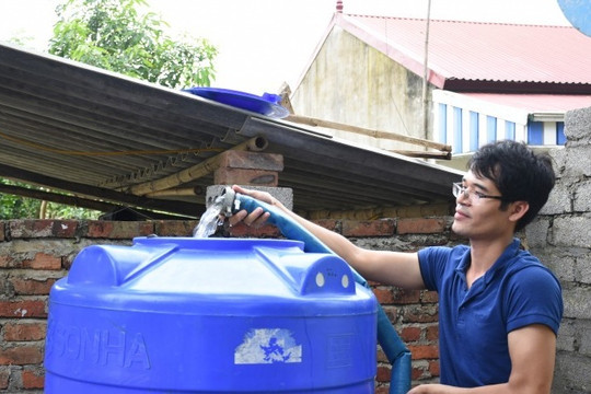 Hà Nội: 100% người dân được sử dụng nước sạch vào năm 2020