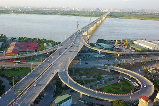 [Infographic] Triển khai dự án xây dựng cầu Vĩnh Tuy – giai đoạn 2 hơn 2.500 tỷ đồng