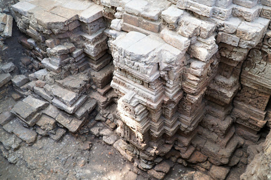 Tây Ninh: Phát hiện dấu tích đền tháp cổ hơn 1.000 năm tuổi