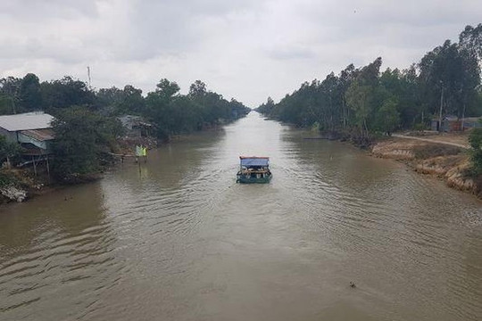 An Giang: Nạo vét hơn 42km kênh Vĩnh Tế, phục vụ đời sống sản xuất của người dân