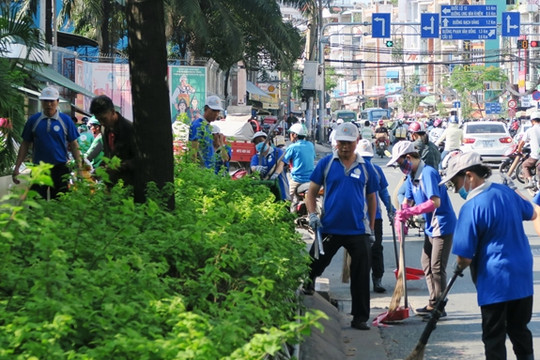TP Hồ Chí Minh: Triển khai phong trào ‘15 phút vì thành phố văn minh – sạch đẹp’