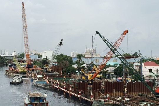 Thành phố Hồ Chí Minh: Đẩy nhanh dự án Giải quyết ngập do triều cường