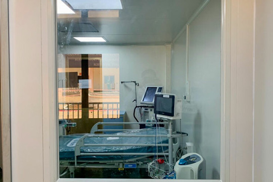 TP.HCM: Đưa 3 phòng cách ly áp lực âm vào sử dụng tại Bệnh viện dã chiến Củ Chi