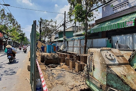 Thành phố Hồ Chí Minh: Tạm dừng đào đường trong dịp lễ 30-4 và 1-5