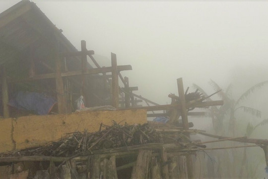 Lào Cai: Gió lốc, mưa đá gây thiệt hại trên 15 tỷ đồng