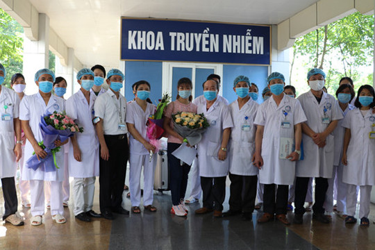 Dịch Covid-19: Bệnh nhân số 166 điều trị tại Ninh Bình được xuất viện