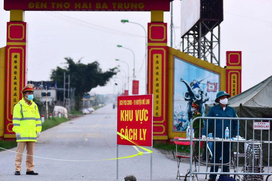 Hà Nội chuẩn bị gỡ bỏ cách ly y tế tại thôn Hạ Lôi