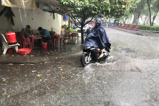 TP.HCM chính thức bước vào mùa mưa