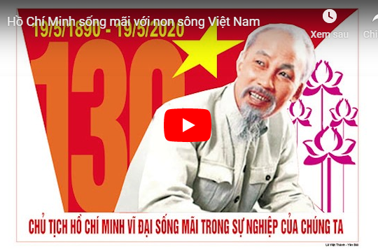 Hồ Chí Minh sống mãi với non sông Việt Nam