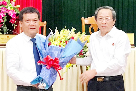 Quảng Bình có tân Phó Chủ tịch UBND tỉnh