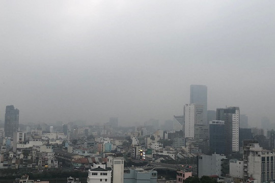 Chất lượng không khí tại TP. Hồ Chí Minh chuyển mức xấu