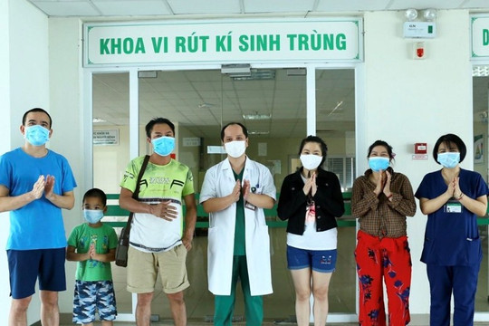 Việt Nam có thêm 5 người mắc Covid-19 khỏi bệnh