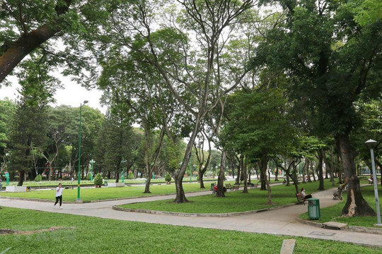 Thành phố Hồ Chí Minh phấn đấu đạt 1m2 cây xanh/người vào năm 2030