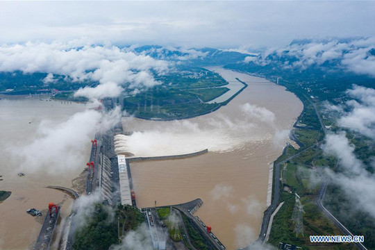 Trung Quốc: Mực nước hồ chứa đập Tam Hiệp cao kỷ lục