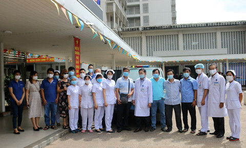 Bệnh viện Chợ Rẫy cử đội phản ứng nhanh số 7 chi viện cho tâm dịch Đà Nẵng