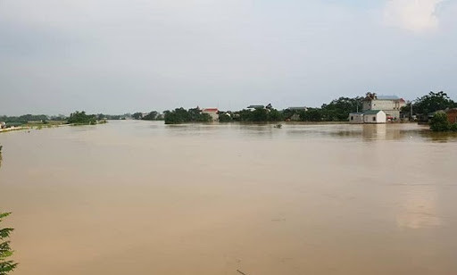 Hà Nội: Mực nước các sông đang lên nhanh
