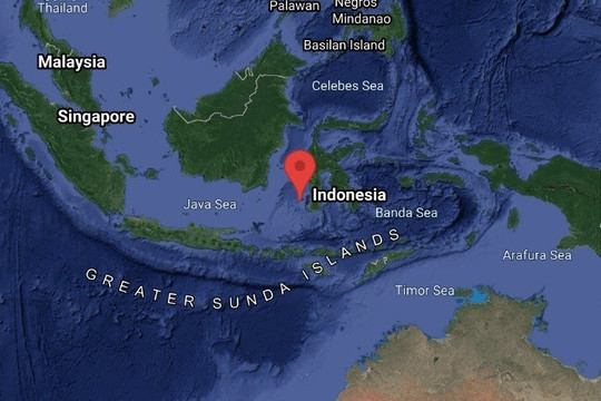 Indonesia rung chuyển bởi trận động đất 6,9 độ richter
