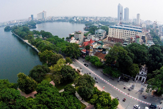 Chất lượng không khí ở Hà Nội có xu hướng cải thiện