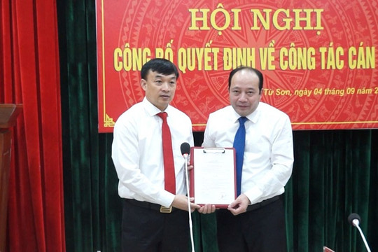 Bắc Ninh: Ông Hoàng Bá Huy được bầu giữ chức Chủ tịch UBND thị xã Từ Sơn