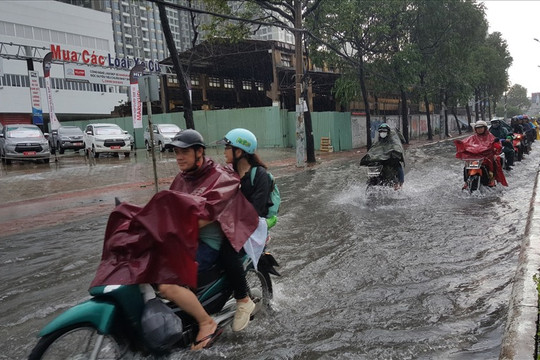 TP.Hồ Chí Minh sắp có đợt mưa diện rộng