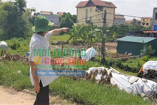 Mê Linh (Hà Nội): Chính quyền “thờ ơ”, hàng nghìn m2 đất bị lấn chiếm xây dựng trái phép