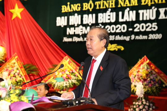 Nam Định: Phấn đấu đến năm 2030 là tỉnh phát triển khá của cả nước