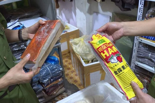 Phú Thọ: Tạm giữ hơn 350kg sản phẩm chay vi phạm vệ sinh an toàn thực phẩm