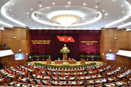 Khai mạc hội nghị lần thứ 13 Ban Chấp hành Trung ương Đảng khóa XII